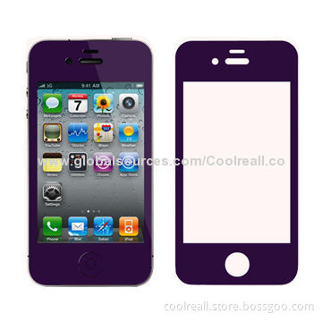 Factory Supply and Free Sample Screen Protector for iPhone 5S, 5C, 5, Anti-oil, Easy Absorption